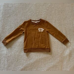 “Big Bro Club” Brown Sweatshirt